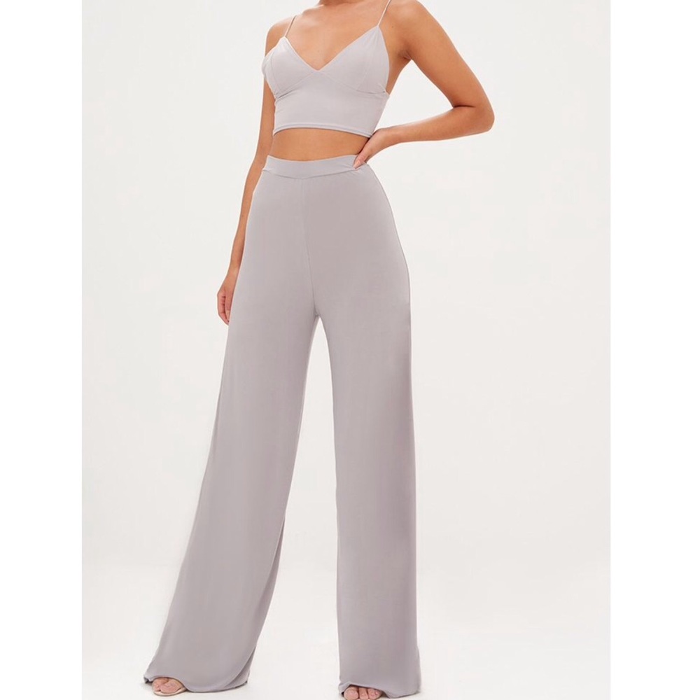 Two Piece Wide Leg Set